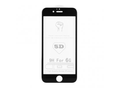 Tvrzené sklo 5D Roar Glass iPhone 6G / 6S černé
