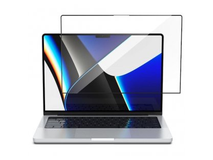 TVRZENÉ SKLO FC MACBOOK PRO 14 2021 - ČERNÉ