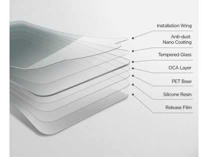 Tvrzené sklo Glas.TR Slim iPhone X / XS