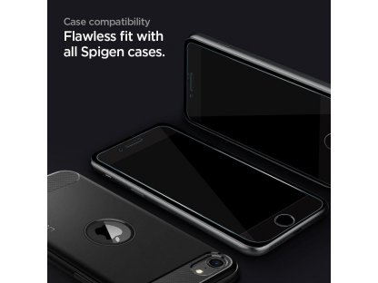 Tvrzené sklo Glass Fc 2-Pack iPhone 7/8/Se 2020 Black