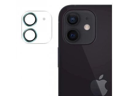Tvrzené sklo Joyroom Shining Series s plnou čočkou fotoaparátu pro iPhone 12 zelené (JR-PF687)