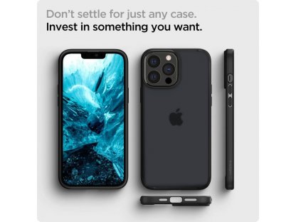 ULTRA HYBRIDNÍ IPHONE 13 PRO MATNÁ  ČERNÁ