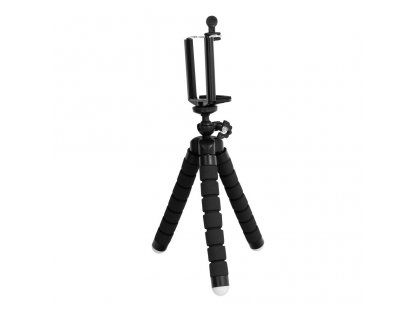 Univerzální držák telefonu pro selfie TRIPOD černá