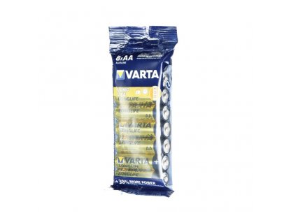 VARTA R6 Alkalická baterie (AA) 8 ks. Longlife