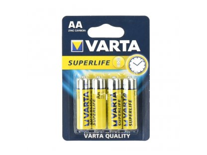 VARTA R6 zinková baterie (AA) 4 ks Superlife