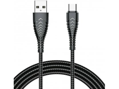 VEGER cable USB to Type C 2,4A 2,0 v104 V104 1,2m black