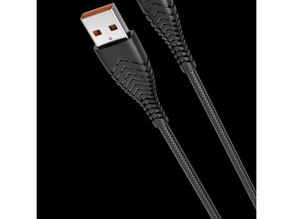 VEGER cable USB to Type C 2,4A 2,0 v104 V104 1,2m black