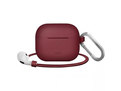 Vencer AirPods 3. generace Silikonové pouzdro bordó/bordó bordó