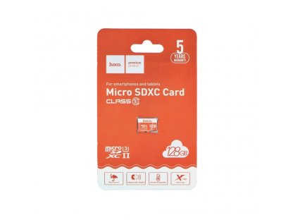 Vysokorychlostní paměťová karta microSD TF 128GB Class 10