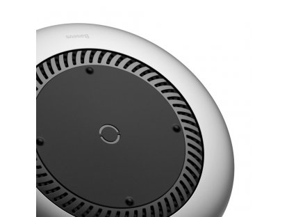 Whirlwind Wireless Charger bezdrátová nabíječka Qi s ventilátorem (CCALL-XU0S) stříbrná