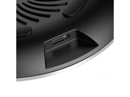 Whirlwind Wireless Charger bezdrátová nabíječka Qi s ventilátorem (CCALL-XU0S) stříbrná