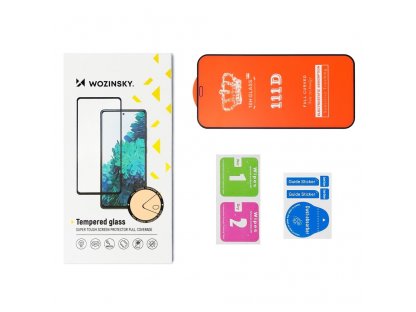 Wozinsky sada 2x superpevné Full Glue tvrzené sklo přes celou obrazovku s rámečkem Case Friendly Samsung Galaxy A32 4G černá