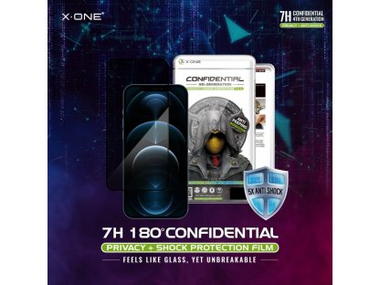 X-ONE Extreme Shock Eliminator 4th gen. Privacy - for iPhone 14 Pro