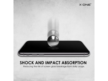 X-ONE Full Cover Extra Strong Matte - for iPhone 15 Pro tempered glass 9H