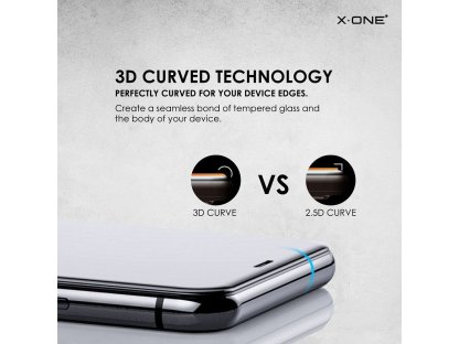 X-ONE Full Cover Extra Strong Matte - for iPhone 15 Pro tempered glass 9H