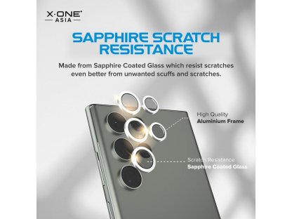 X-ONE Sapphire Camera Armor Pro - for Samsung Galaxy S22 Ultra