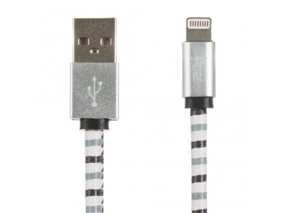 Xintu Zebra's Kiss kabel USB Lightning 1M 5V 2.4A