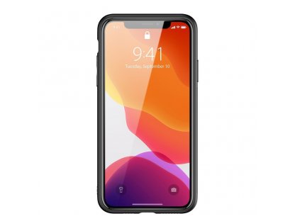 Yolo elegantní pouzdro z eko kůže iPhone 11 Pro černé