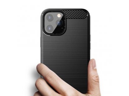 Zadní kryt CARBON pro IPHONE 11 PRO 2019 ( 5,8" ) černé