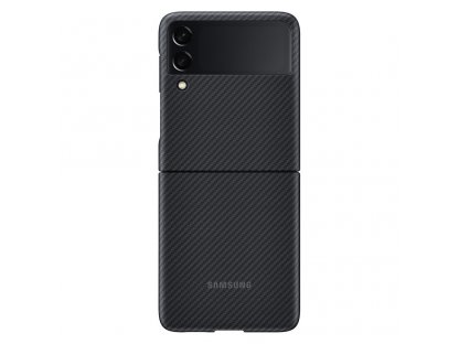 Zadní kryt Carbon pro Samsung Galaxy Z Flip 3 - černý