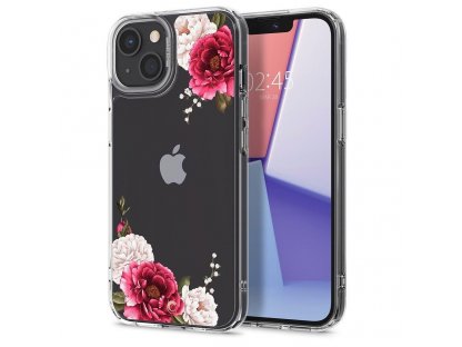 Zadní kryt CYRILL CECILE pro iPhone 13 ČERVENÝ KVĚTINOVÝ