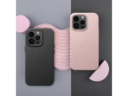 Zadní kryt Leather Mag Cover pro IPHONE 13 PRO MAX černý