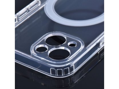 Zadní kryt Mag Cover s ochranou fotoaparátu pro IPHONE 14 PRO transparentní