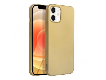 Zadní kryt METALLIC pro iPhone 12 / 12 PRO zlatý