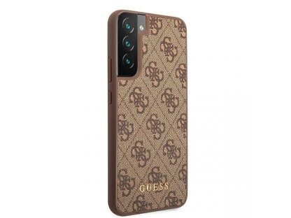 Zadní kryt na Samsung Galaxy S22 S901 hnědá 4G Metal Gold Logo