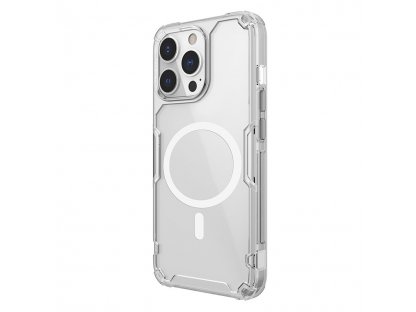 Zadní kryt Nature TPU PRO Magnetic pro iPhone 13 Pro Transparentní