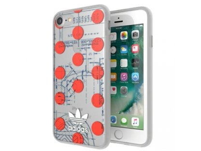 Zadní kryt OR Clear Case 70S iPhone SE 2020/ 6 / 6s / 7/ 8 červená