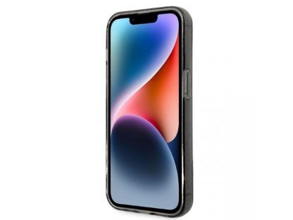 Zadní kryt pro iPhone 14 Plus 6,7" černý Gliter Karl&Choupette