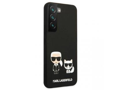 Zadní kryt Karl Lagerfeld pro Samsung Galaxy S22+ - černý