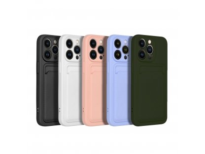 Zadní kryt s kapsou na karty pro XIAOMI Redmi 9A / 9AT fialový