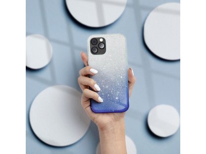 Zadní kryt SHINING pro SAMSUNG Galaxy A52 5G / A52 LTE ( 4G ) transparentní/modrý