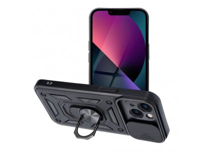 Zadní kryt SLIDE ARMOR pro IPHONE 13 černý