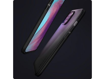 Zadní kryt Thin Fit pro iPhone 12 Pro / iPhone 12 černý