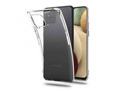 Zadní kryt Ultra Slim 0,3 mm pro SAMSUNG Galaxy A12 transparentní