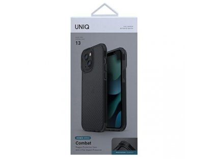 Zadní kryt UNIQ pro Combat pro iPhone 13 6,1" aramid smoke