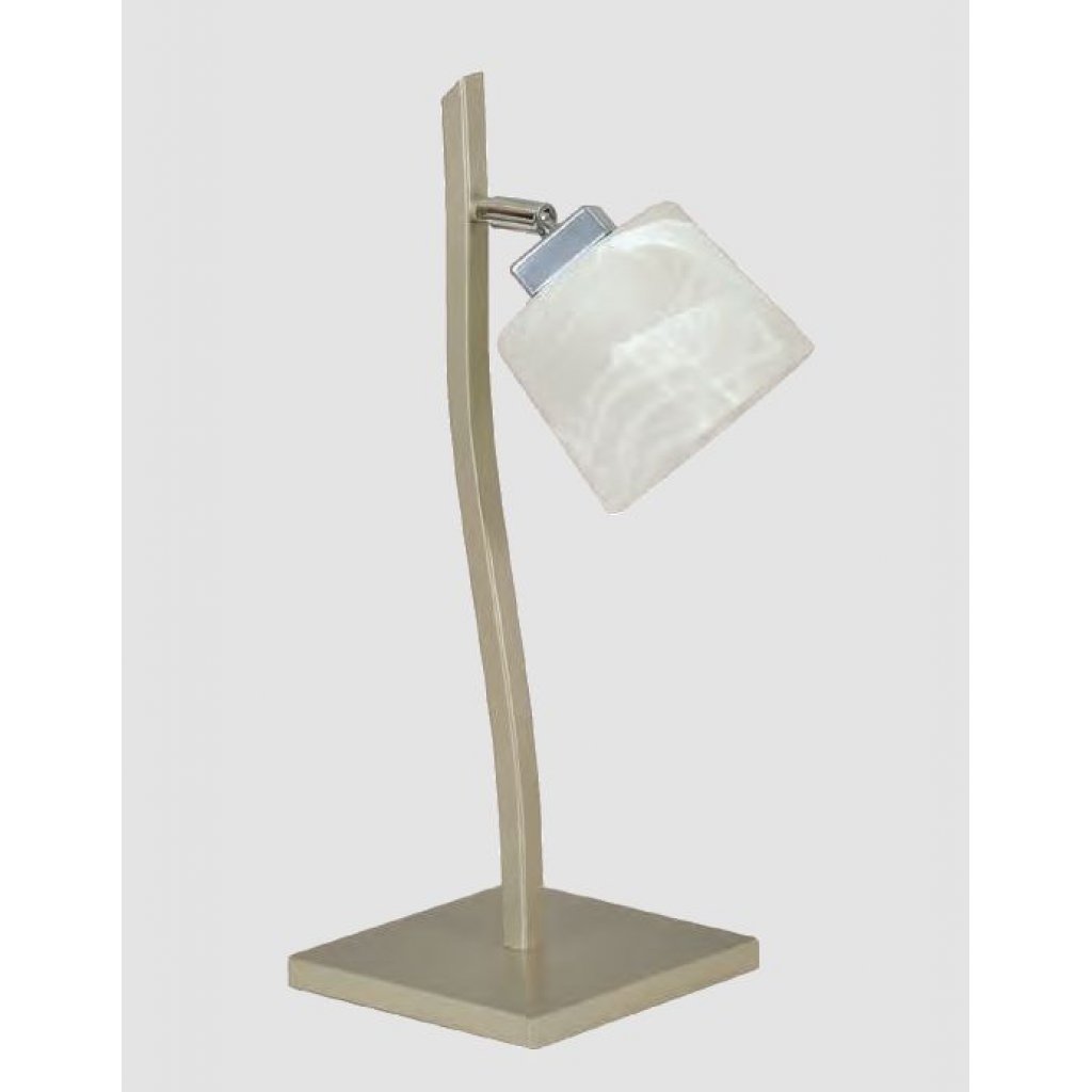 Lampa stolní 503-LN1 stříbro série NODO