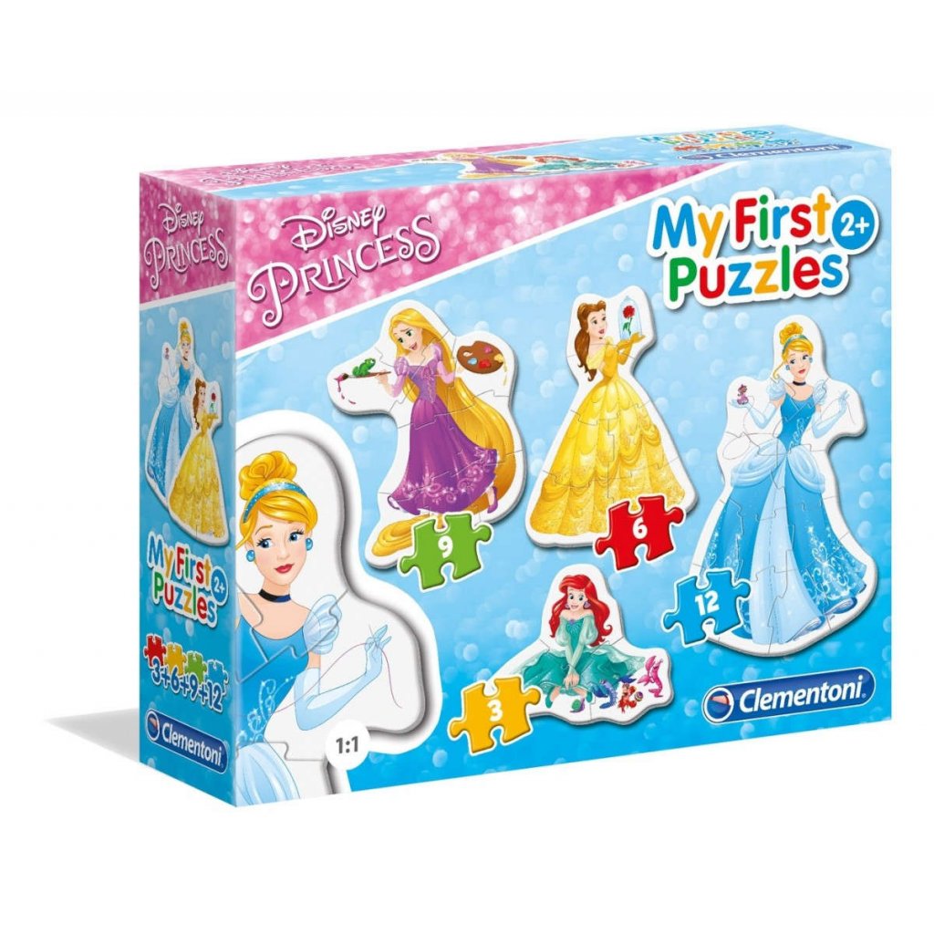 Moje první puzzle 20805 - Disney Princezny 4v1