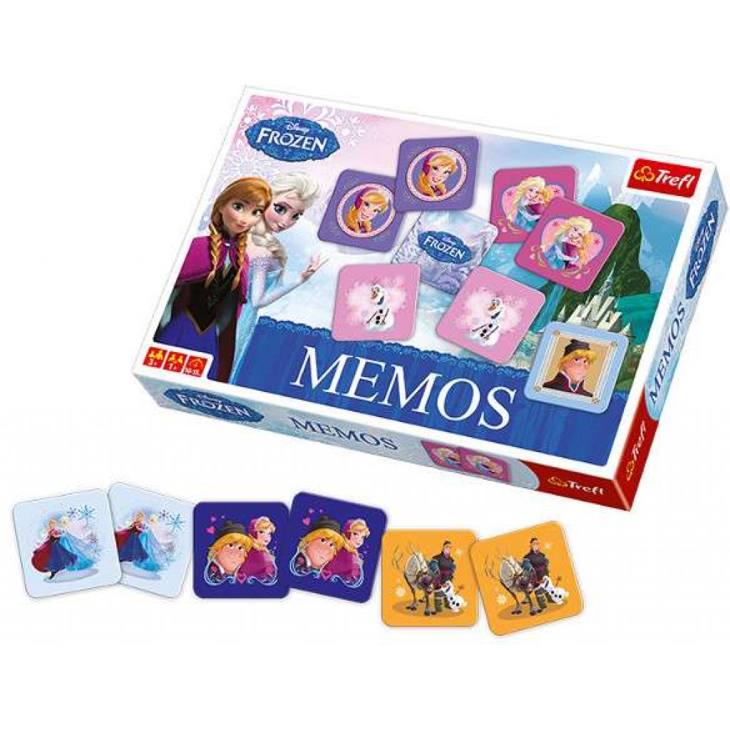 Pexeso puzzle 01209 - memos - Ledové království