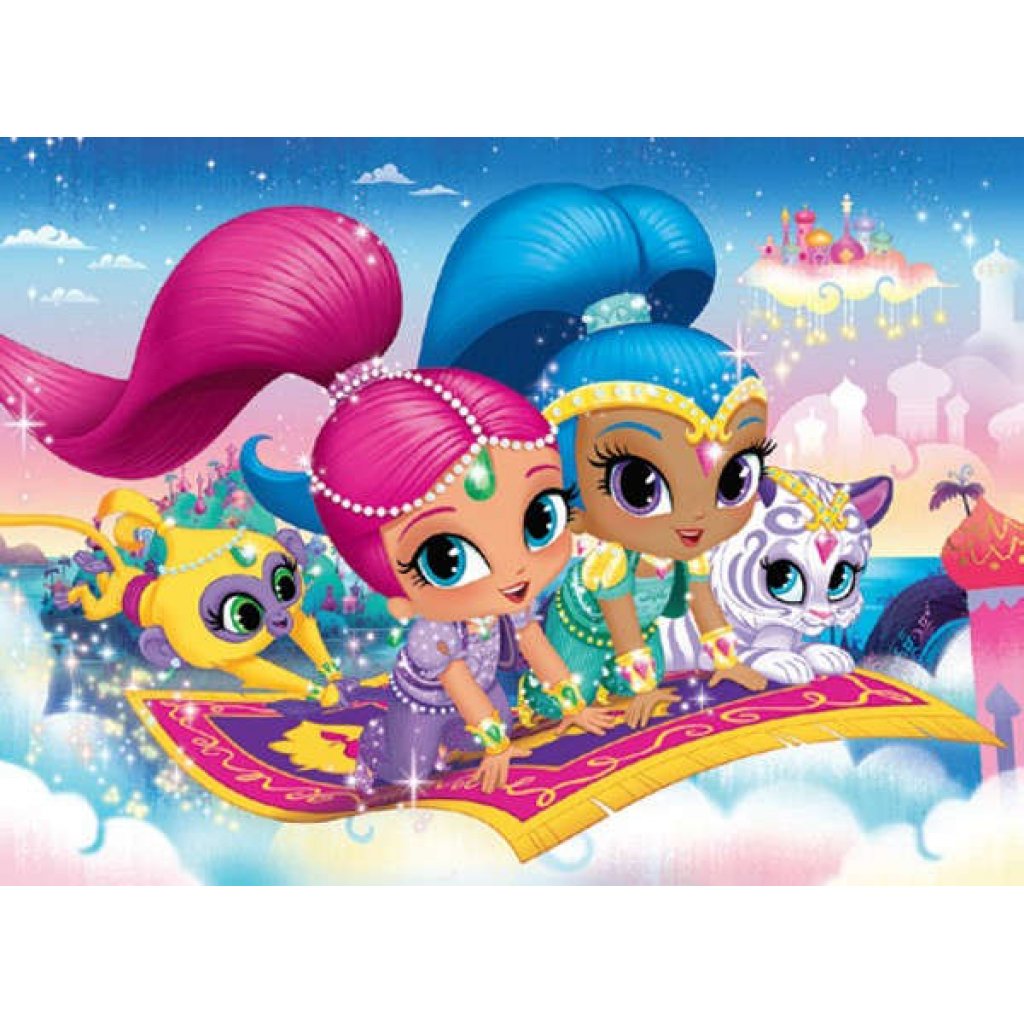 Puzzle 07028 Shimmer a Shine 2x20