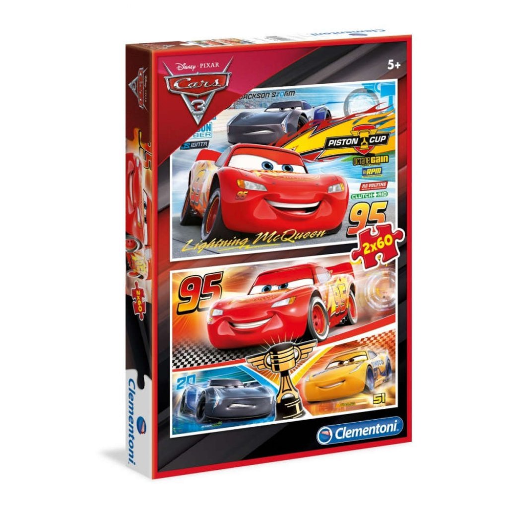 Puzzle 07131 - Cars 3 2x60