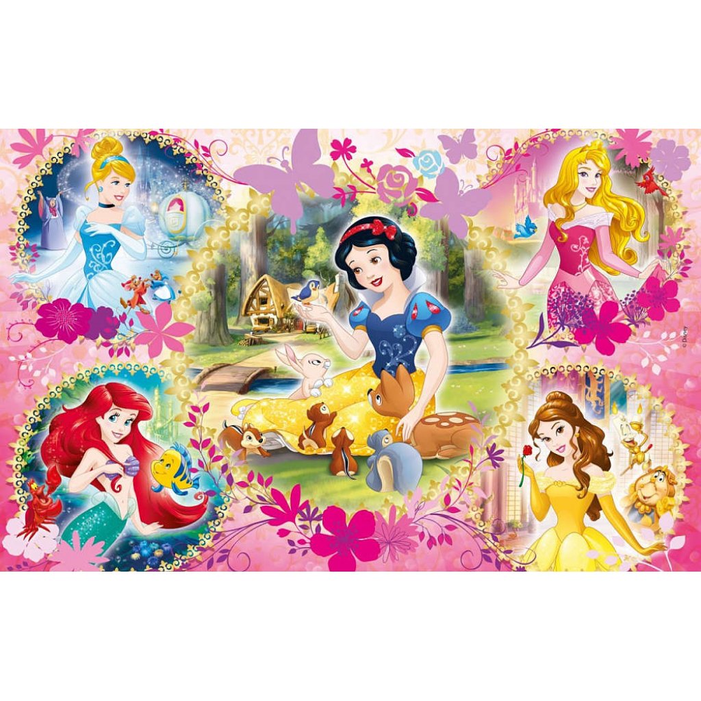 Puzzle 07133 - Disney princezny 2x60