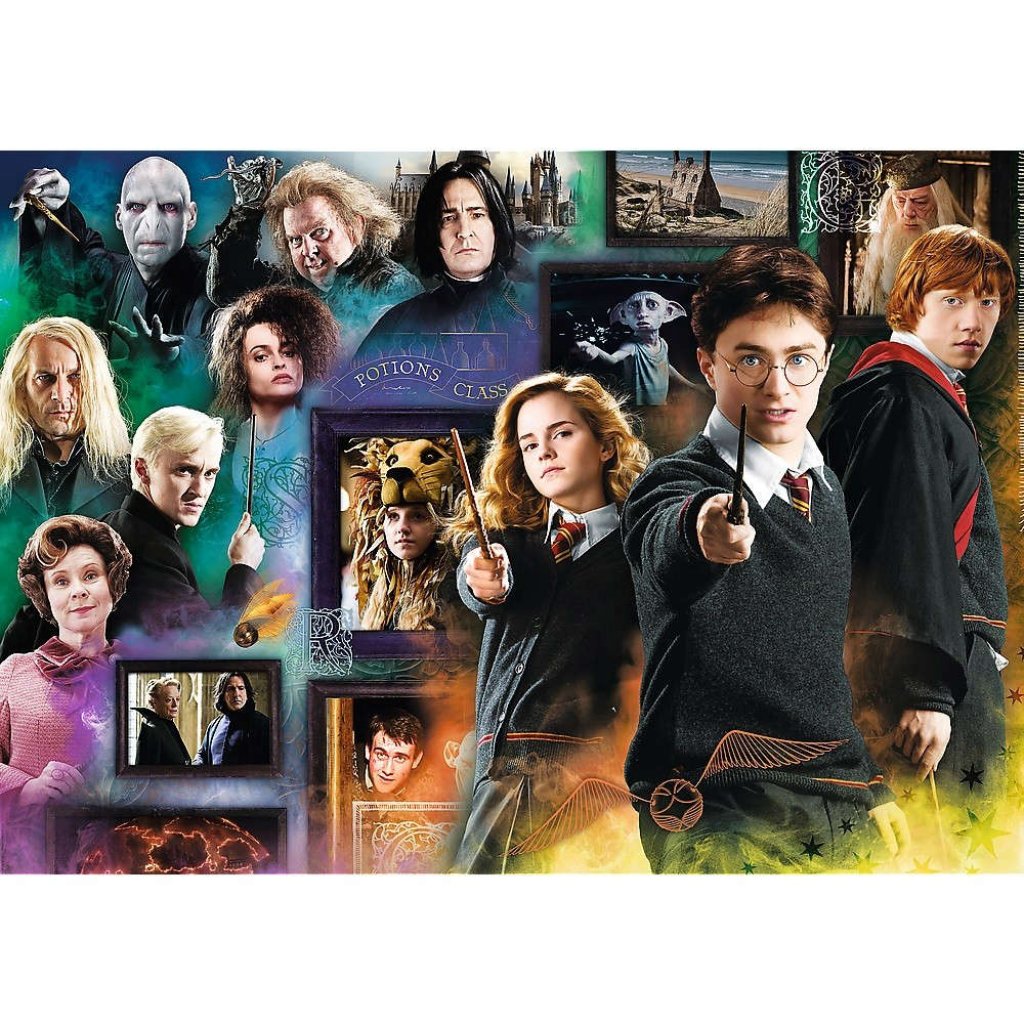 Puzzle 10668 Harry Potter, Svět kouzelníků 1000 dílků
