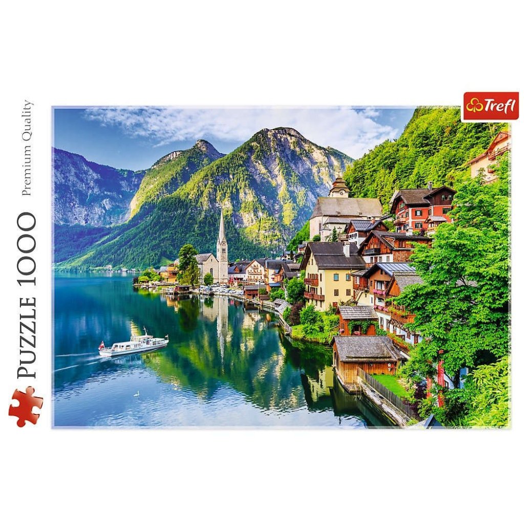 Puzzle 10670 Rakousko, Hallstatt 1000 dílků