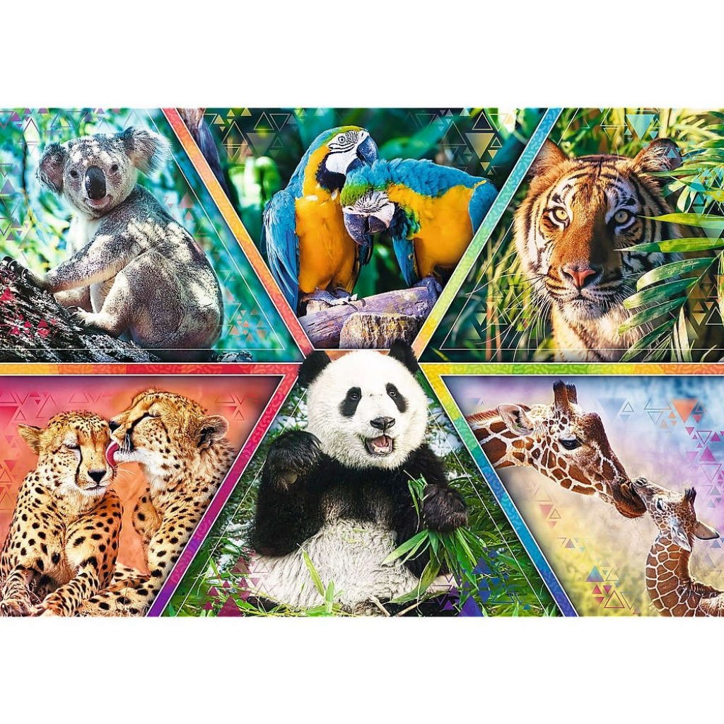 Puzzle 10672 Animal Planet, království zvířat 1000 dílků