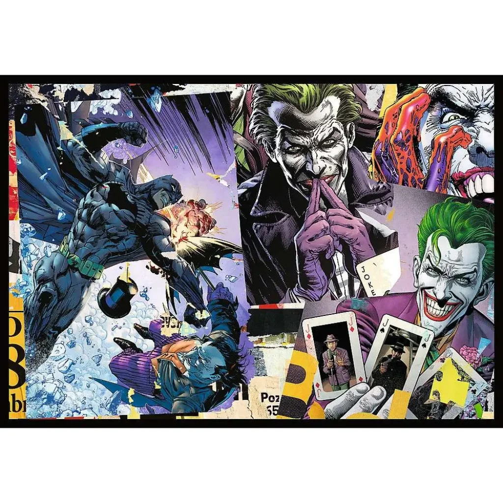 Puzzle 13310 Batman, Joker  4x250 dílků