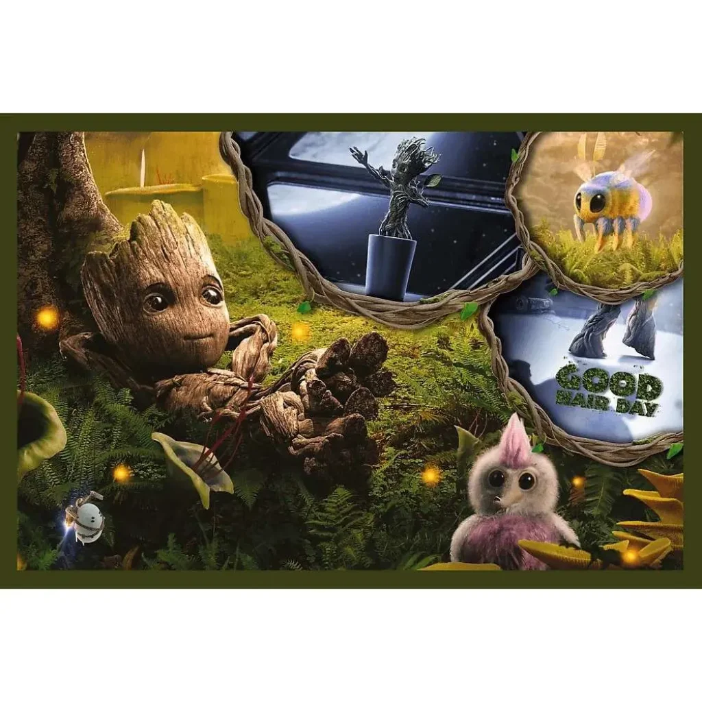 Puzzle 13315 Marvel, Strážce Galaxie, GROOT 2x200 dílků